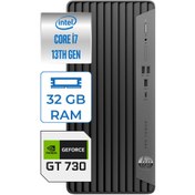 Resim Hp 400 Pro G9 Intel Core I7-13700 32GB 4TB SSD Freedos 4GB/GT730 Masaüstü Bilgisayar NV6U4T6EAF15 