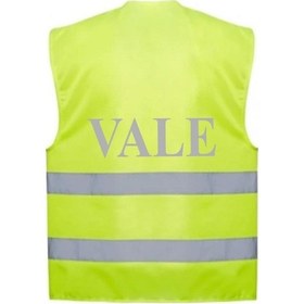 Resim Vale Yazılı Sarı Renk Reflektörlü Ikaz Yeleği X 3 Adet Çok Renkli 