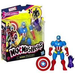 Resim Avengers MixMashers Captain America Aksiyon Figürü 