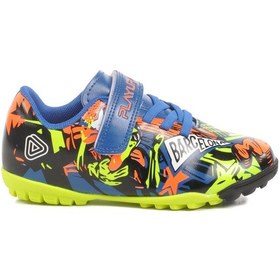 Resim Saks Erkek Çocuk Halı Saha Ayakkabısı Ph-251-145 P Saks 