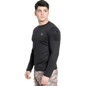 Resim Ayz Vogel Bisiklet Yaka Uzun Kollu Taktik/outdoor Tişört 