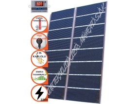 Resim Oxa Dijital Termostatlı Halı Altı Karbon Isıtıcı Film 160X350CM 