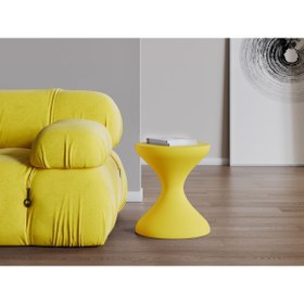 Resim Echo Furniture Kasia Çinko Sarı Sehpa 