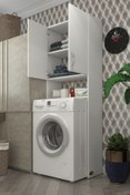 Resim Kenzlife çamaşır makinesi dolabı avdotya byz 180*066*30 banyo ofis 