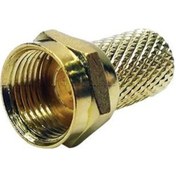Resim Prolink Pr-F03 F Konnektör Erkek Rg6 Altın 20 Adet 