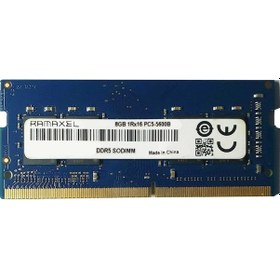 Resim Ramaxel B3400 8gb 1rx16 Ddr5 5600mhz Notebook Ram 