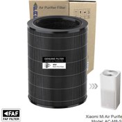 Resim FAF FİLTRE Model 2C Smoke True Hepa 14 Filtre Xiaomi Mi Air Purifier 2C Filtre Model: AC-M8-SC Özel Seri Siyah 