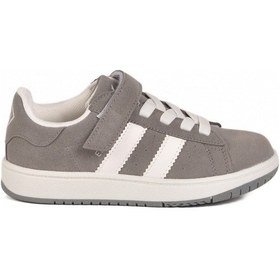 Resim Gri Cırtlı Hafif Erkek Çocuk Sneaker Cooper F Gri 