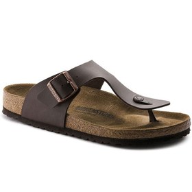 Resim Birkenstock Erkek Kahverengi Bırko-Flor Terlik Derimod