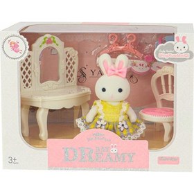 Resim Bay Dreamy Mini Tavşan Aksesuarlı Şifonyer Seti 