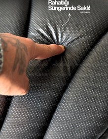 Resim Motobros ARORA MOJİTO 50 - PRO - PRO S Konfor Sele Visco Sünger Sele Kılıfı Sele Örtüsü 