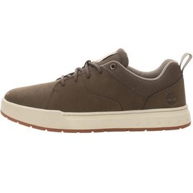 Resim Timberland Maple Grove Low Lace Up Sneaker Erkek Spor Ayakkabı Kahve 
