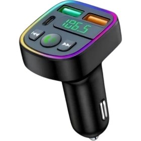 Resim Almanara Project Araç Içi Bluetooth Fm Transmitter & Çift USB Hızlı Şarj Cihazı 