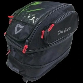 Resim Dot Cycle Körüklü Depo Üstü ve Sırt Çantası / Kask Çantası 