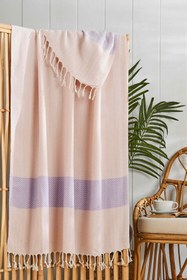 Resim Pudra Peştamal 90x180 cm - Pudra / 100x180 