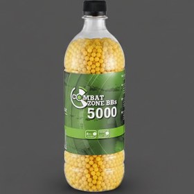 Resim Combat Zone 0.12g 6 mm Sarı Ve Mavi Airsoft BB (5000 Adet) - Sarı 