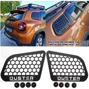 Resim Dacia Duster Kelebek Cam Koruma Dekoru Metal Malzeme 2018 - 2023 Arası 2 Parça - 