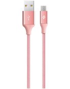 Resim AlumiCable Micro USB Şarj Kablosu - Roze Altın 2DK11RA Ttec