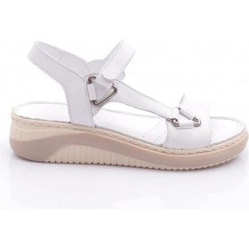 Resim Dgn 096 Kadin Sandalet Beyaz 