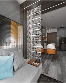 Resim areldekor Mdf Seperatör / Paravan / Oda Bölücü 