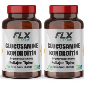 Resim Glucosamine Chondroitin Msm Collagen Vitamin D Glukozamin 60 Tablet X 2 Kutu 
