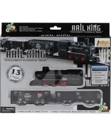 Resim Varyant Store TL05 13 Parça Işıklı Klasik Tren- Şim 