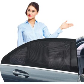 Resim Ankaflex 2 Adet Araç Araba Oto Yan Cam Güneşlik Perde Yancam Kılıfı 