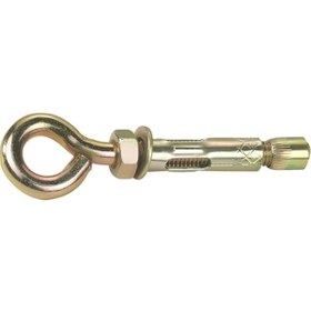 Resim Genel Markalar Kapalı Kancalı Çelik Dübel 2 Adet m10x60 Salıncak Boks Torbası Asma Aparatı 