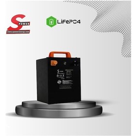 Resim Spower 12v 100ah 12.8v Lityum Lifepo4 Bluetooth 