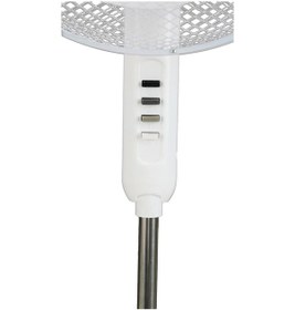 Resim Everest Fan10, Beyaz, Ecowind, 3 Kademeli Hız, 40cm 3 Kanat Pervane Ve Çerçeve, 45w, Otomatik Salını 