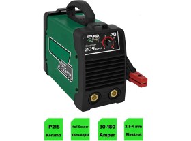 Resim Nublado Kaynak Inverter Demir Metal Kaynak Makinesi 180 Amper 5.9 Kw Makina Ark Kaynağı Rutil Bazik Elektrot 