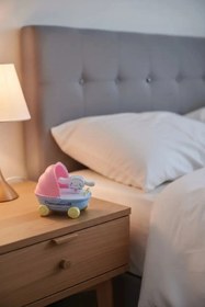 Resim Miniso Sanrio Lisanslı Cinnamoroll Bebek Arabası Temalı Dekoratif LED Gece Lambası ve Oda Aydınlatması 