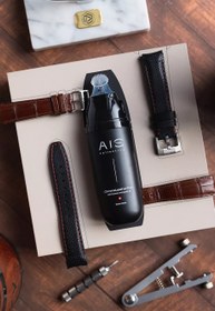 Resim Chrono Leather Pen Deri Bakım Kalemi 30ml, Jojoba & Arı Balmı, Lüks Swiss Yapımı - Siyah 