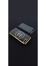 Resim Chery Tiggo 7 Pro Smart Uyumlu Anahtar Kılıfı Gold - Siyah. 