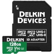 Resim Delkin Devices 128GB POWER UHS-II V90 microSDXC Hafıza Kartı 