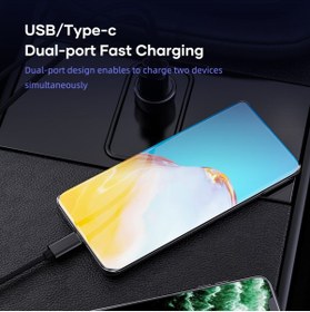 Resim Rock Space H12 Araç Şarj Cihazı Usb Type-c Çıkış 20w Pd Hızlı Araç Cihazı 