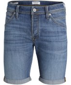 Resim Jack & Jones Jack&jones Rick Fox Erkek Mavi Kot Şort 
