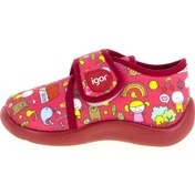 Resim İgor W20105-PAINT W20105 SNOOPY SPOR ÇOCUK PANDUF AYAKKABI KIRMIZI 22 