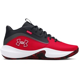 Resim Under Armour Lockdown 7 Erkek Kırmızı Basketbol Ayakkabısı 