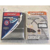 Resim GERCELLA Avantajpaket: Optimum Ütü Masası Kılıfı Ayarlanabilir Ütü Masası Keçesi 