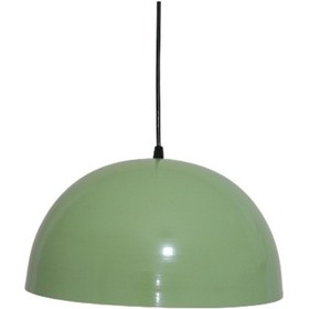 Resim Riolight Modern Yeşil Içi Beyaz Tekli Metal Sarkıt Çap: 30Cm 