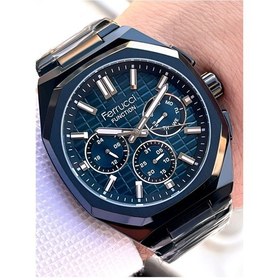 Resim Ferrucci 2 Yıl Garantili Çelik Kordon İç Kadran Özellikleri Aktif 3 Atm Erkek Kol Saati Ef.03372.02 Siyah 