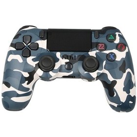 Resim Wondernest Titreşim Şeridi Ps4 Oyun Oyun Mavisi Kolu Kamuflaj Kablosuz Işık İle İçin Denetleyicisi Çift Bluetooth Zo 