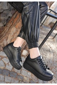 Resim tomıross Tomiross-Carol Kadın Poli Taban Bağcıklı Spor Sneaker Ayakkabı CRL-2810 