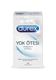 Resim Durex Prezervatif Yok Ötesi Ekstra His 10'lu 