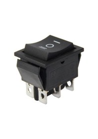 Resim Geniş Işıksız 6 Pınlı Yaylı Anahtar Mom-off-mom Ic-110 
