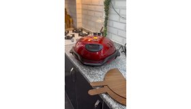 Resim HSR HOME & LIVING Tandırım Ekmek Pişirme Makinesi (Tepsi - Kürek - Kesici Hediyeli) 