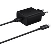 Resim Samsung Galaxy A80 Ta80 45w Uyumlu Pd Şarj Adaptörü Ve 1m Type-c To Type-c Kablo 