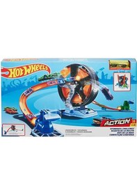 Resim Hot Wheels Dönen Tekerlek Macerası Yarış Seti Gjm77 