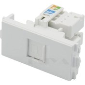 Resim HqSpeed Cat6 Priz Modülü 22.5 x 45 